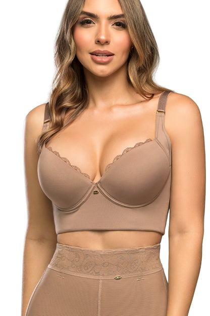 Bra SMI03050 – Bra con soporte anti-rollitos y microcápsulas hidratantes.