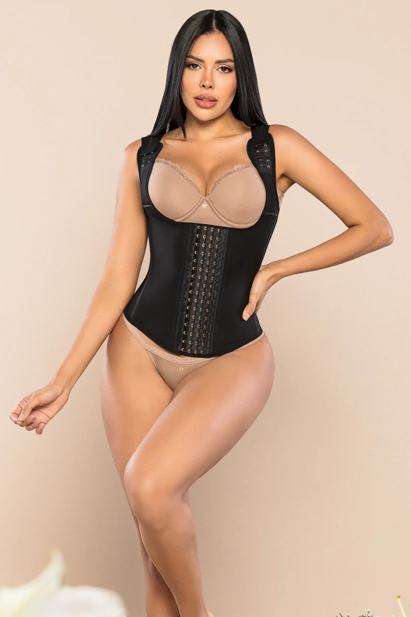 Cinturilla SMI2029 Chaleco reductor con espalda alta y efecto reloj de arena