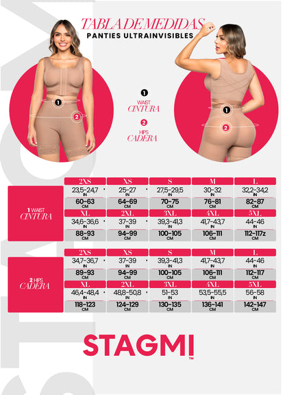 PANTY CON ALTA COMPRESION Y ULTRA INVISIBLE SMI4000